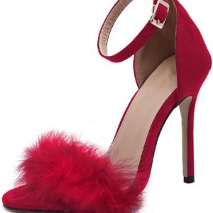 Women's Platform Heels Sky High Heel Sandals Party Bridal Evening Shoes