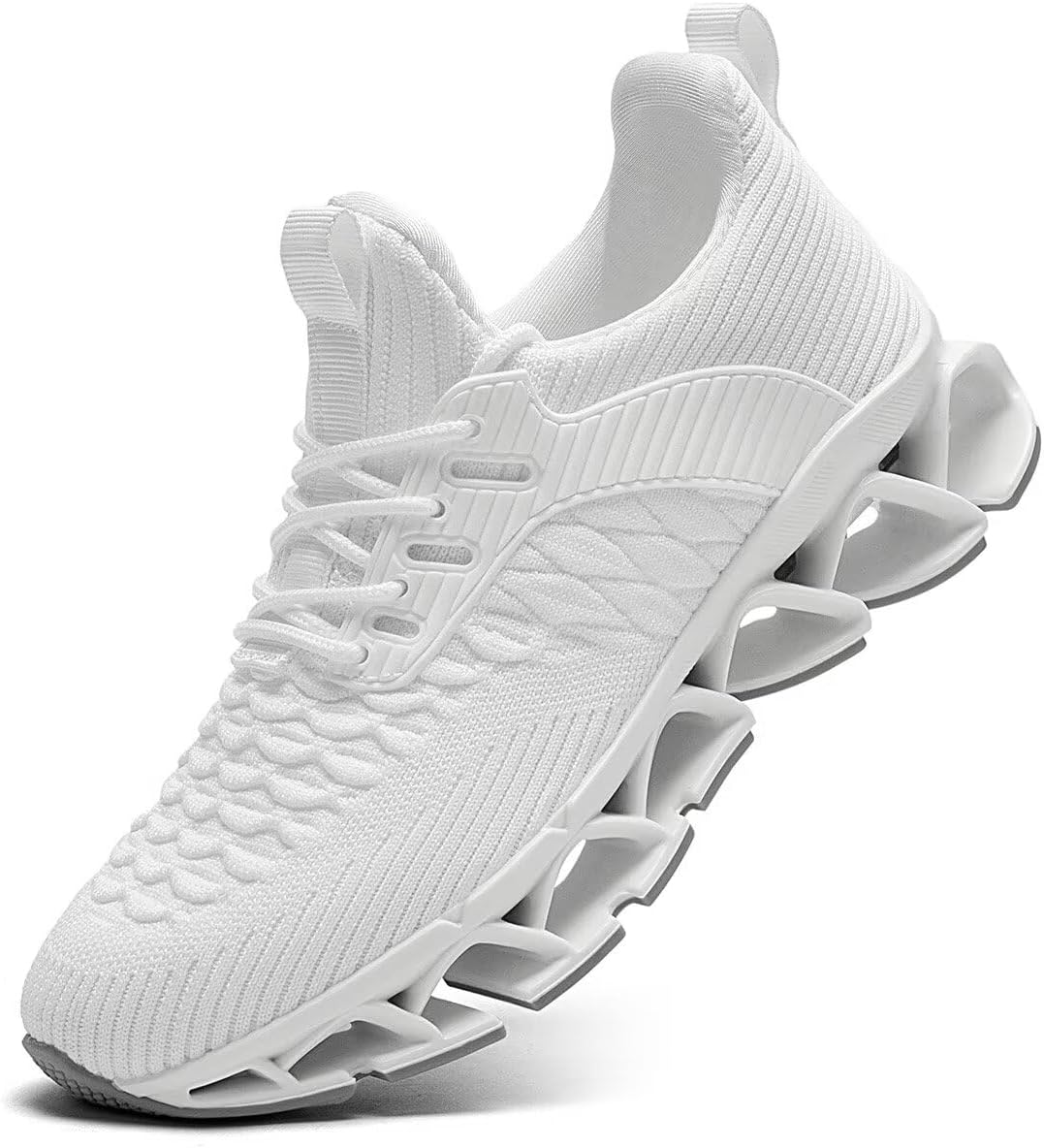 Mens Slip on Walking Running Shoes Casual Fashion Sneakers Comfort Non Slip Work Sport Athletic Trainer