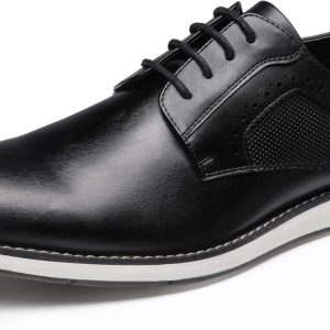 Men's Plain Toe Oxford Shoes Business Formal Derby Dress Sneakers