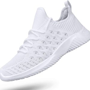 Mens Slip On Walking Shoes Lightweight Breathable Non Slip Running Shoes Comfortable Fashion Sneakers for Men